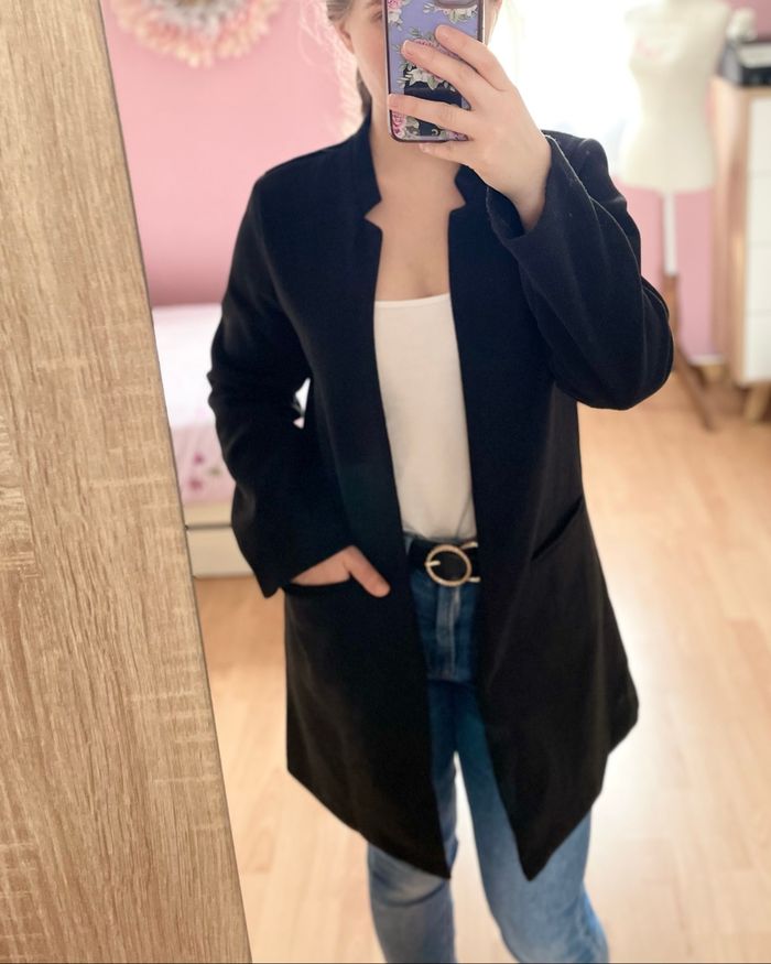 Manteau noir Shein - photo numéro 2