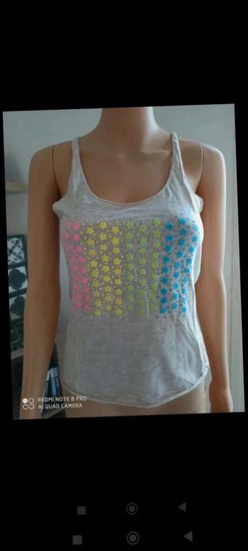 Débardeur étoiles xs  jennyfer