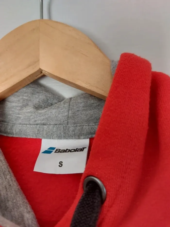 Sweat Babolat rouge - photo numéro 4