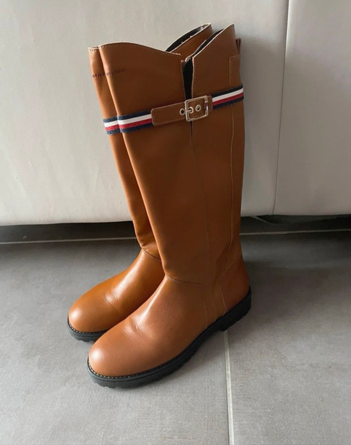 Bottes marrons Tommy Hilfiger