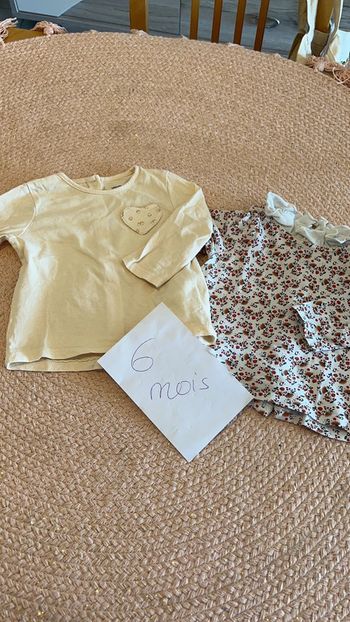 Lot de 2 tee-shirts manches longues