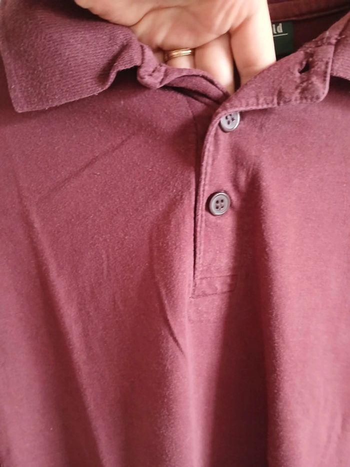 🍍 Polo ML homme Kingfield taille L - photo numéro 4