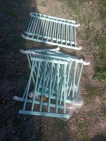 Parc combelle vert émeraude hexagonale 