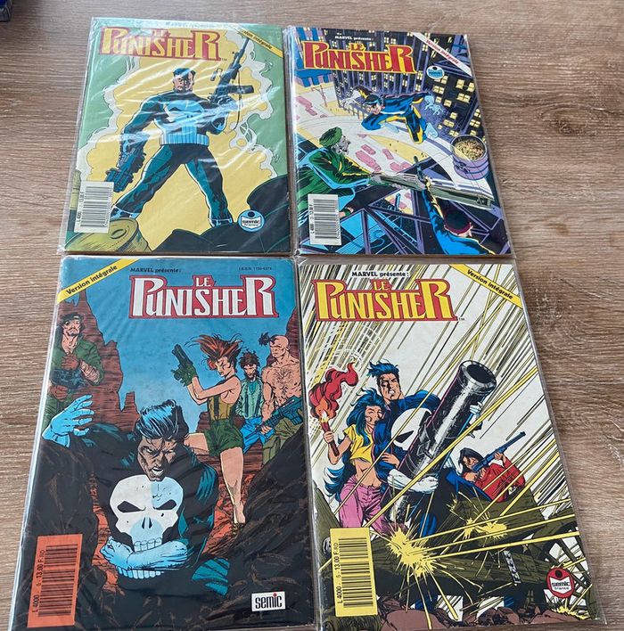 Lot comics Punisher semic version intégrale
