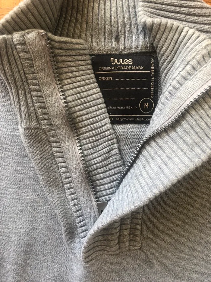 Pull gris Jules Homme - photo numéro 3