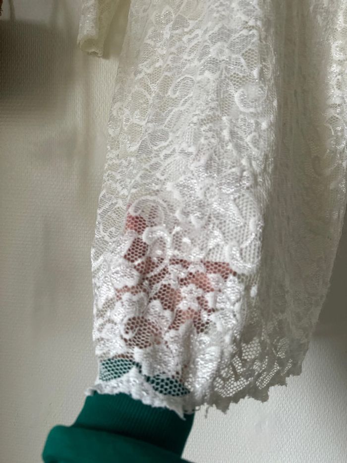 Robe blanche dentelle - photo numéro 3
