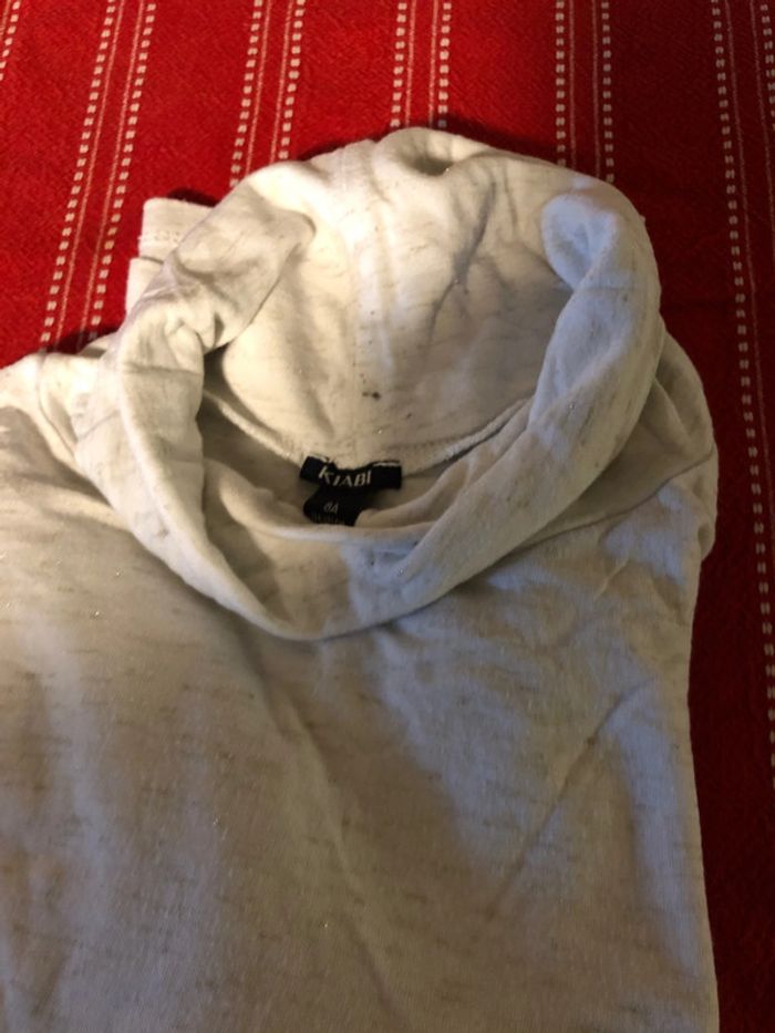 Teeshirt col roulé - photo numéro 3