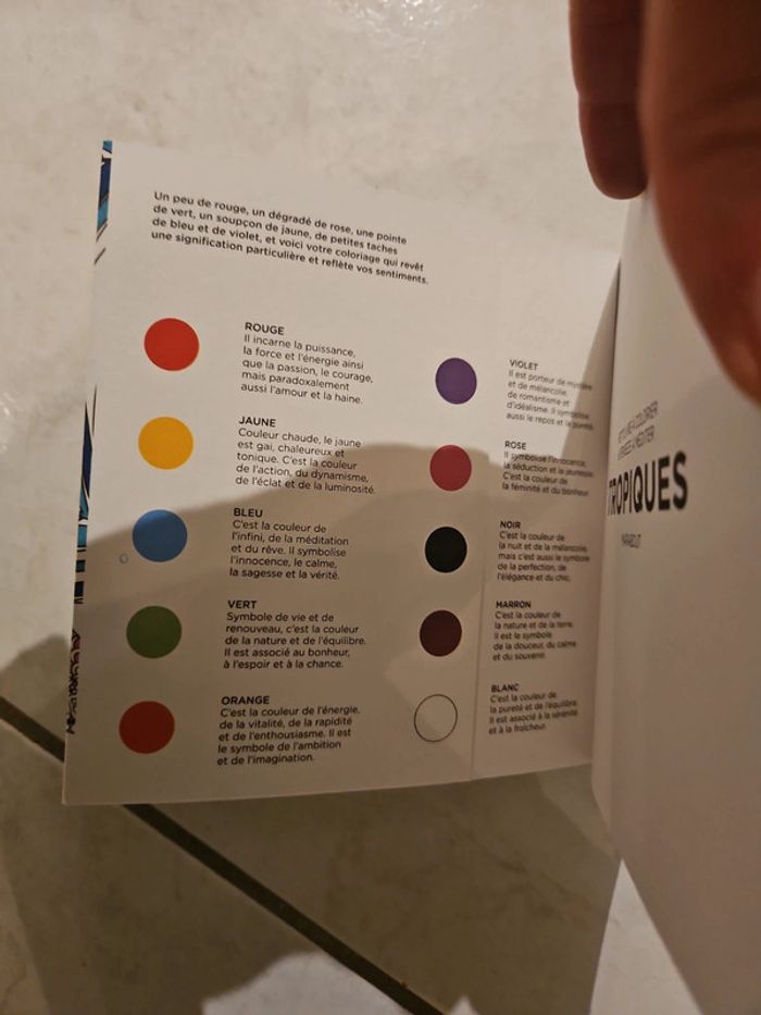 Petit livre de coloriages tropiques Neuf - photo numéro 7