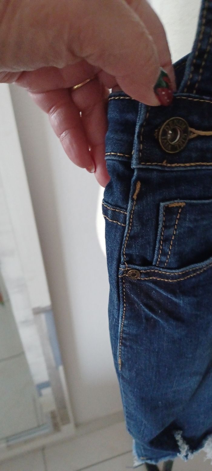Très jolie robe jeans femme T M - photo numéro 5