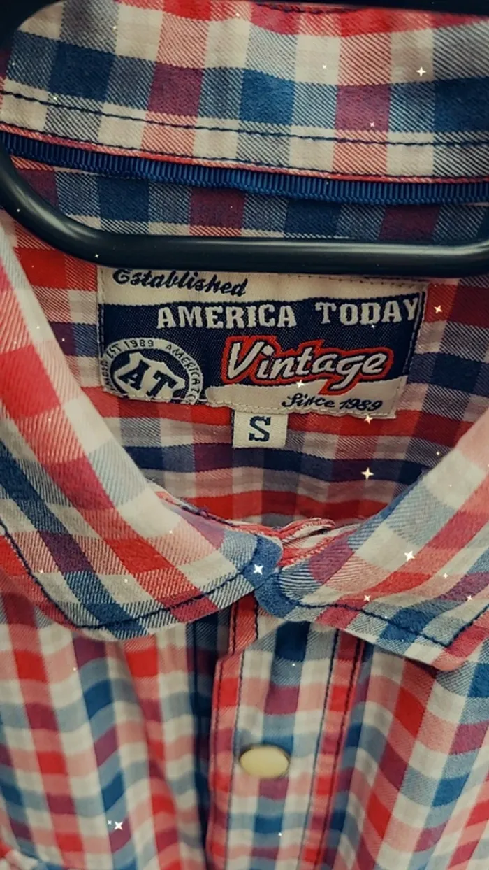 Chemise Américaine Vintage - photo numéro 5
