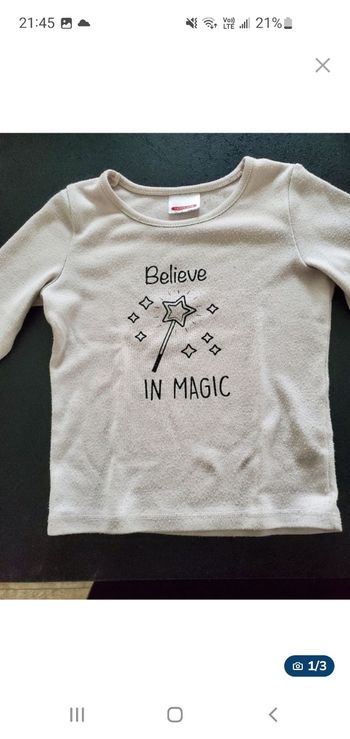 T-shirt Damart thermolactyl  12 mois