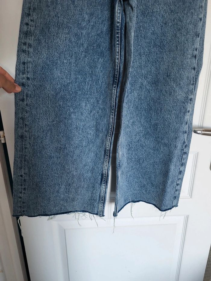 Jean culotte coupe large modèle Caroline Mango taille 32 - photo numéro 7