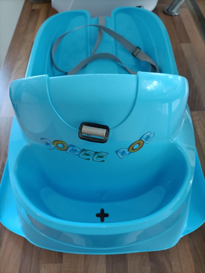 Luge bleu Bébé avec sangles EDA - photo numéro 9