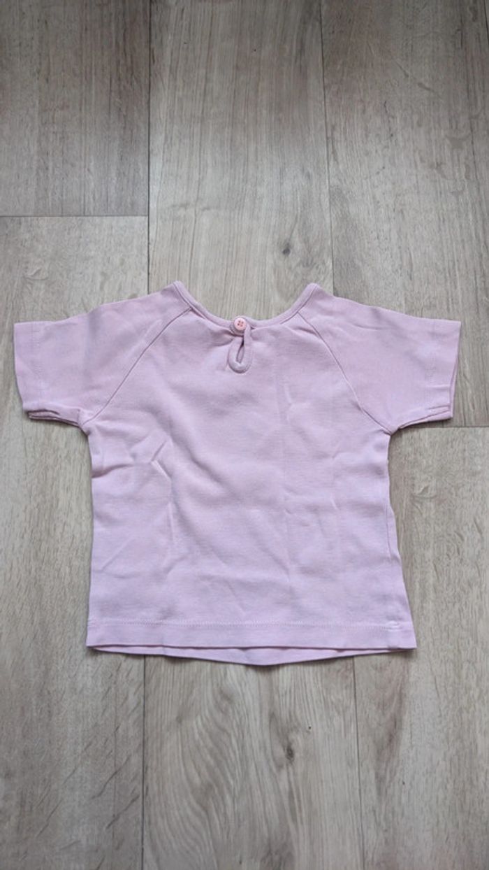 Tee-shirt Rose Decathlon 18 Mois - photo numéro 3