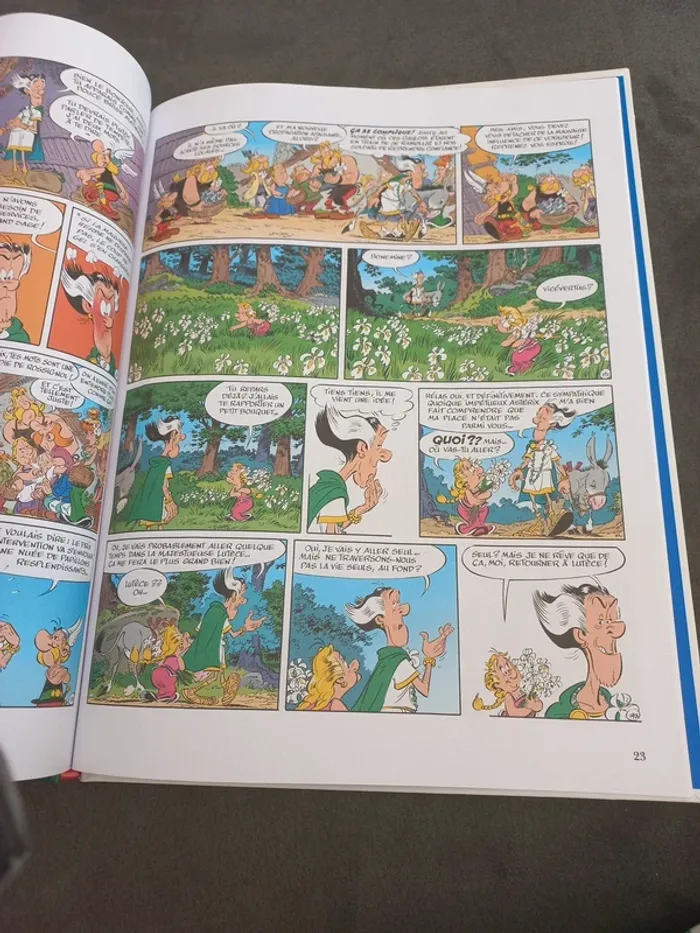 Bd asterix l'iris blanc tome 40 - photo numéro 4