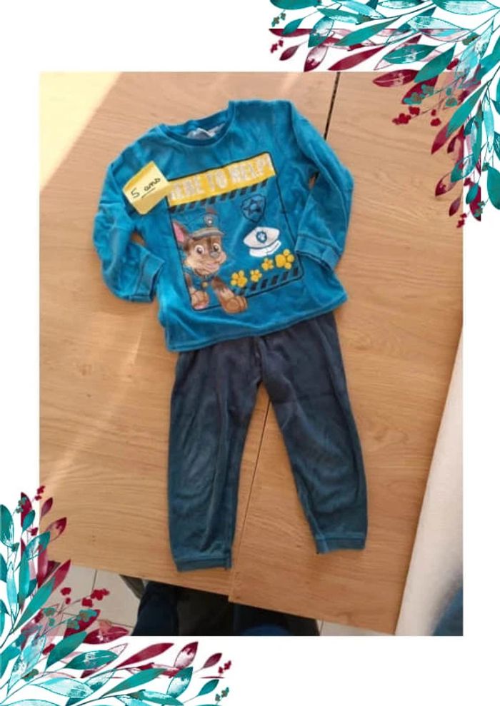 Pyjama Pat'patrouille 5 ans