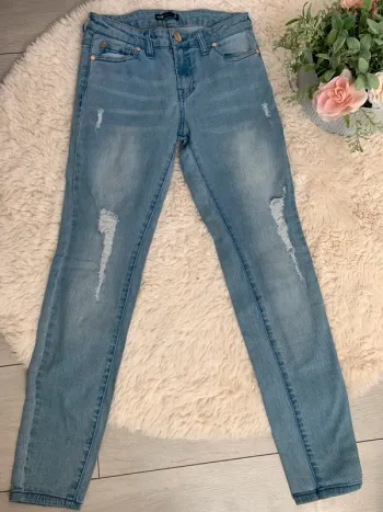 Jean skinny déchiré