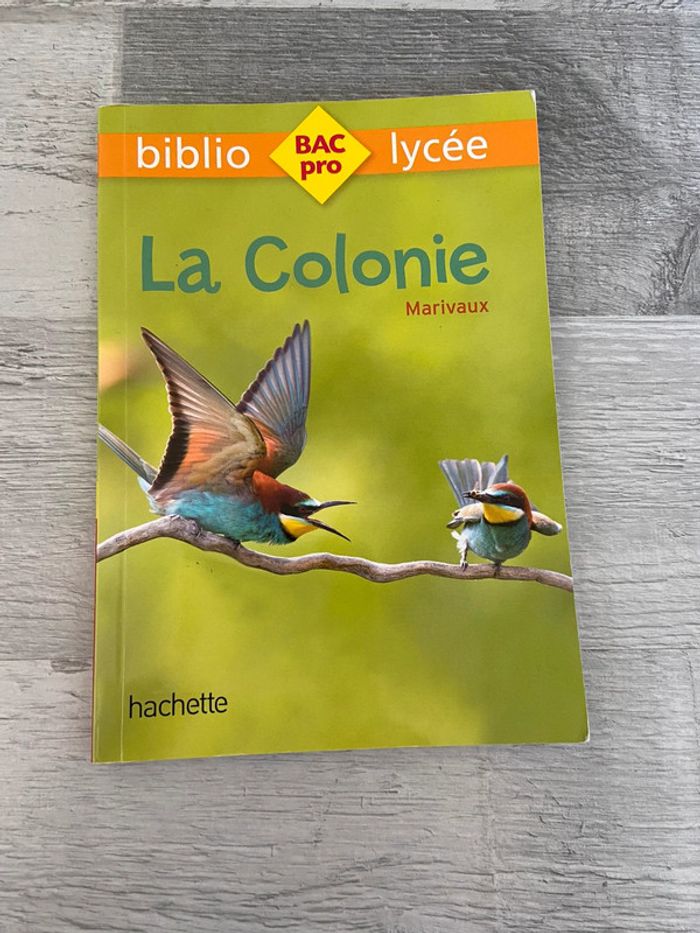 Livre la colonie