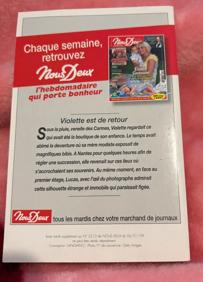 2 eme lot de 7 livres Nous deux - photo numéro 3