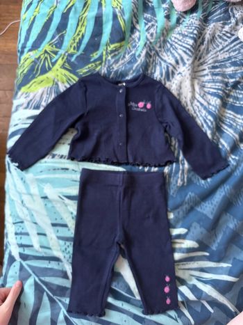 Ensemble gilet et legging orchestra 6 mois