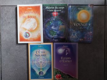 Lot de 5 livres spirituels Soria