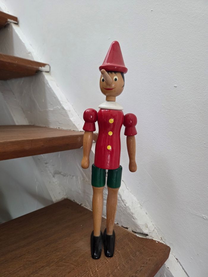 Pinocchio en bois - photo numéro 4