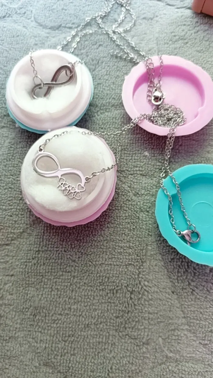 Chaîne et pendentif acier inoxydable - photo numéro 7