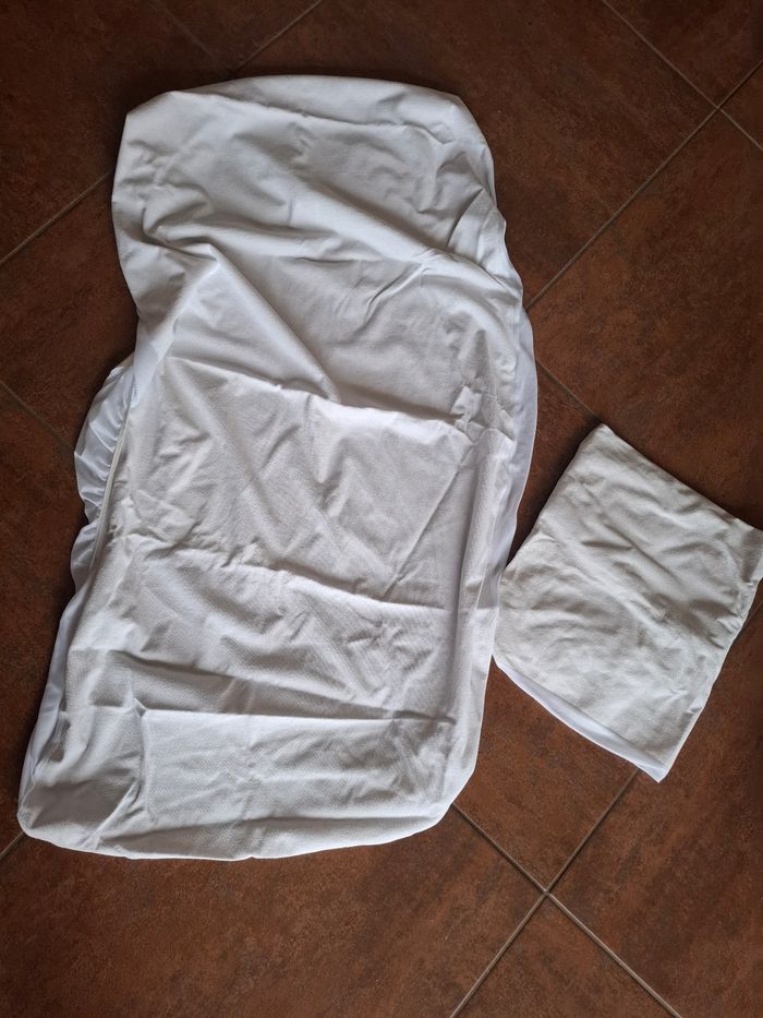 Lot protège matelas bébé