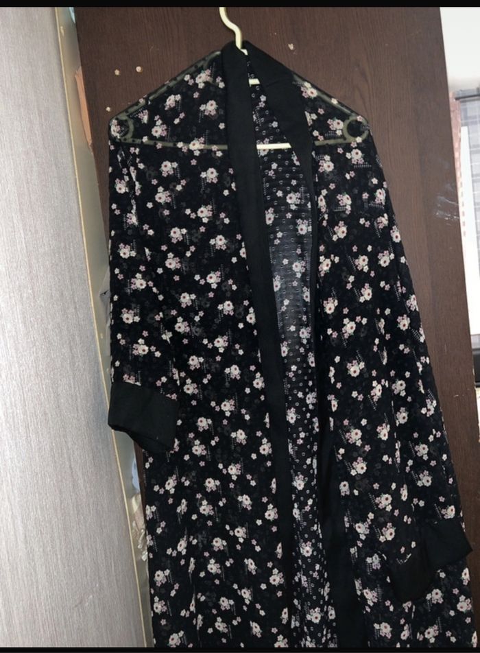 Kimono noir transparent - photo numéro 3