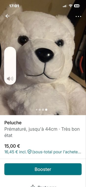 Grosse peluche