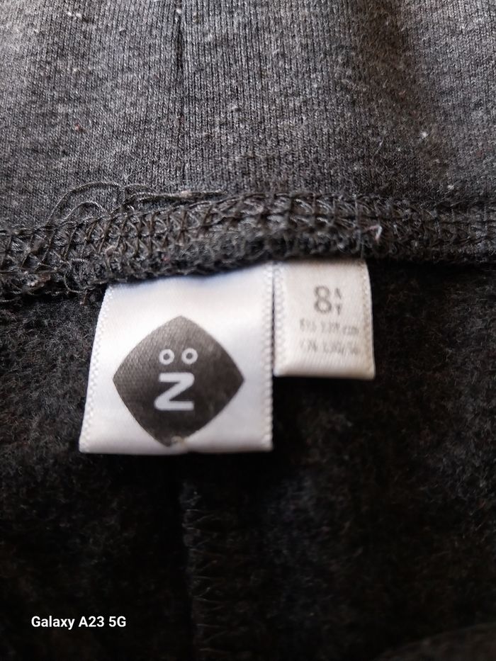 Ensemble gilet zippée + jogging 8 ans fille - photo numéro 7