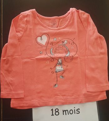 T-shirt ml Gap 18 mois