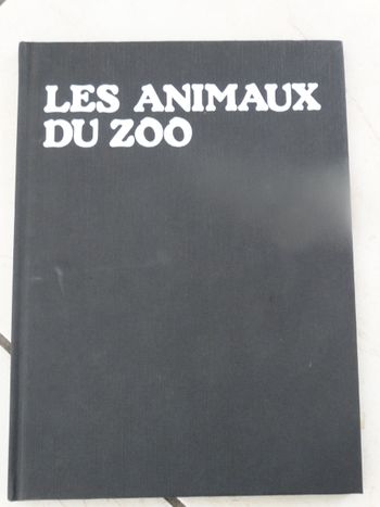 Livre les animaux du zoo