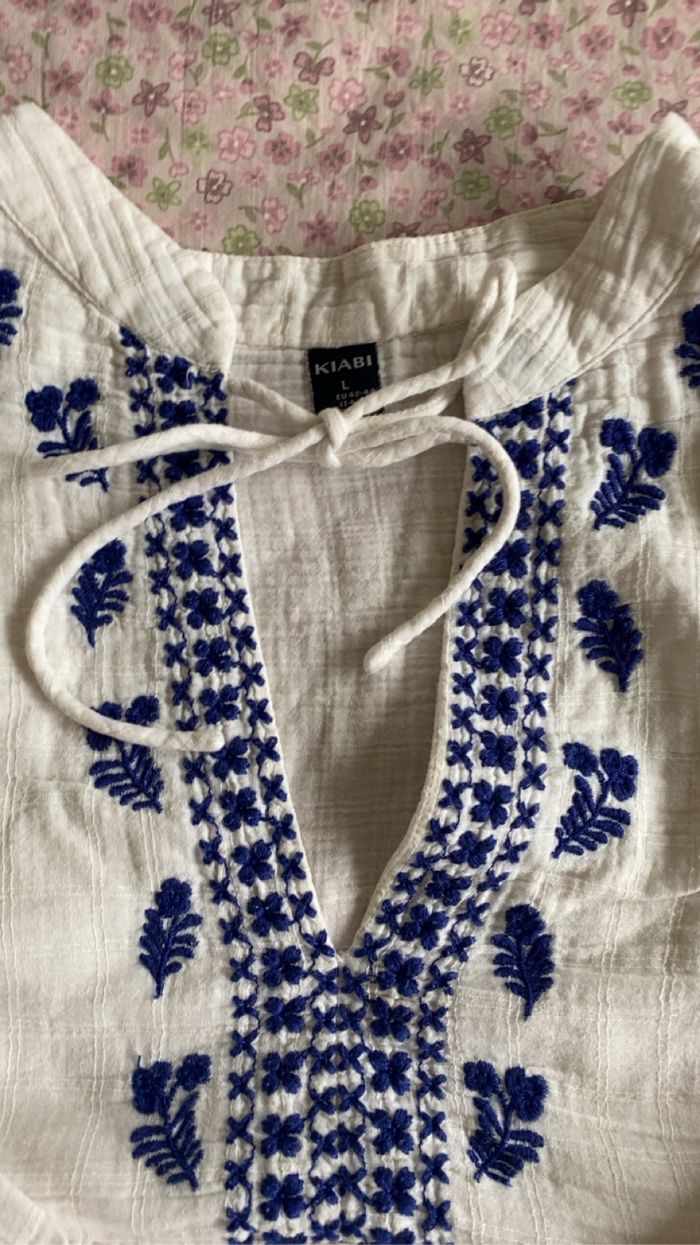 Jolie blouse bohème à manches longues femme - photo numéro 3