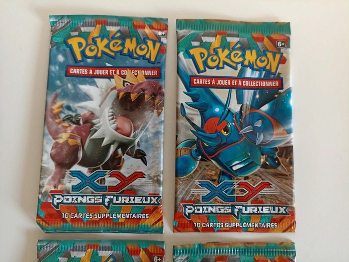 Artset pokémon xy poings furieux vide - photo numéro 2