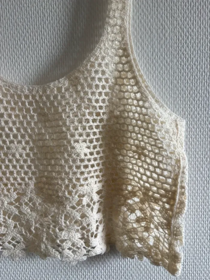 Crop top en maille - photo numéro 2