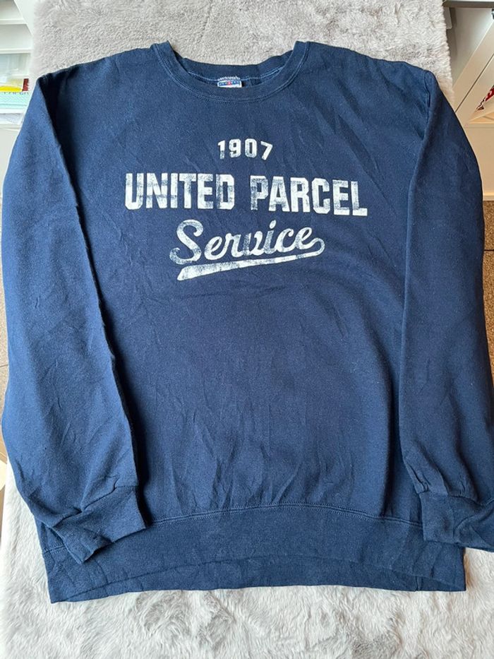 Sweat Américain United Parcel taille L - photo numéro 2