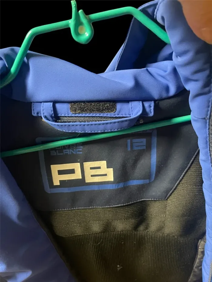 Blouson softshell garçon poivre blanc 12 ans - photo numéro 4