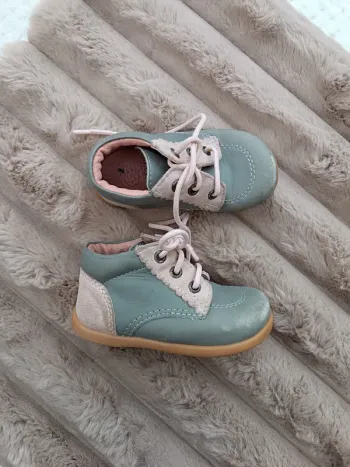 🔸 Première Chaussures de Marche Bottillons à Lacets 21 Gémo🔸