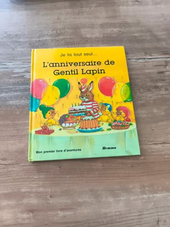 L'anniversaire de gentil lapin