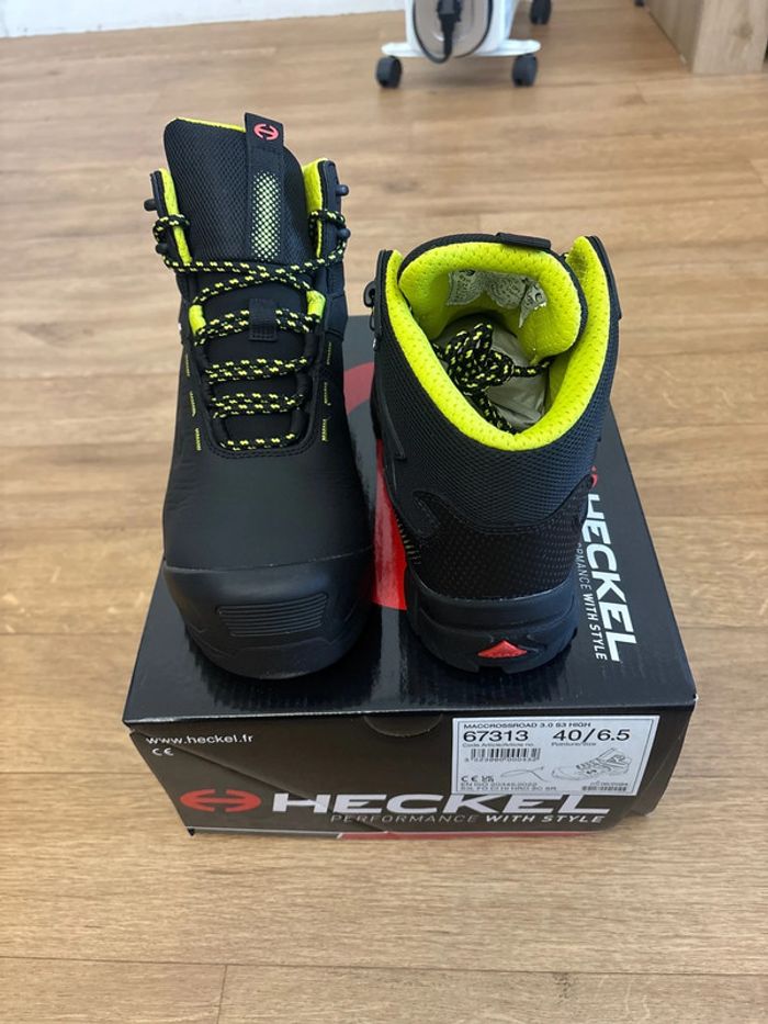 Chaussure de sécurité montante S3 MacCrossroad 3.0 High HECKEL 67313 taille 40 - photo numéro 12
