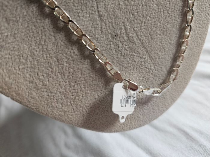Chaîne en argent 925 mil, neuve avec étiquette - photo numéro 4