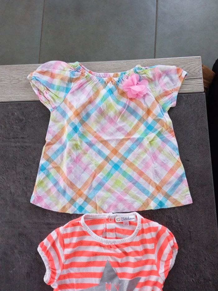 Lot de 2 tee shirt - photo numéro 2