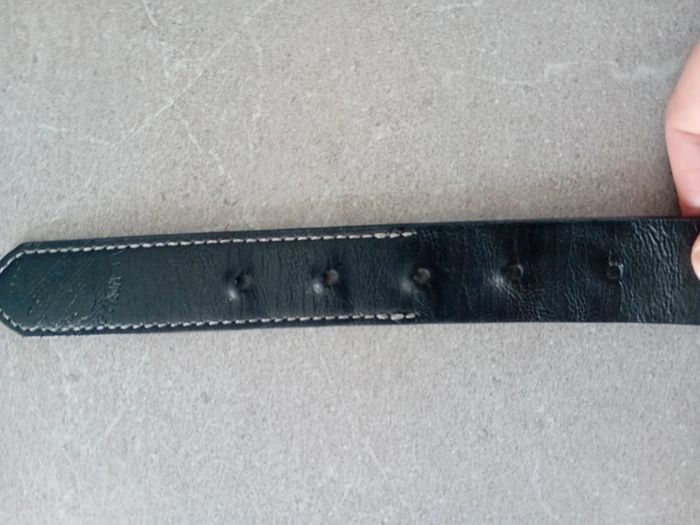 Ceinture  Cuir Synthétique 75 cm de tour de taille - photo numéro 4