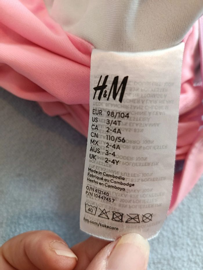 Maillot de bain Chat 98/104cm 3/4ans - photo numéro 4