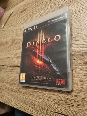 diablo 3 avec notice pour ps3 sony