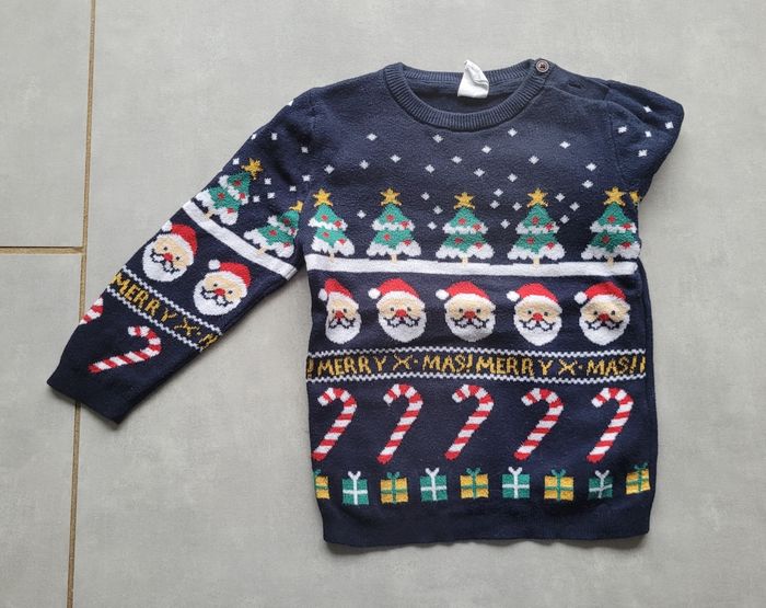 Pull de Noël 12-18 mois