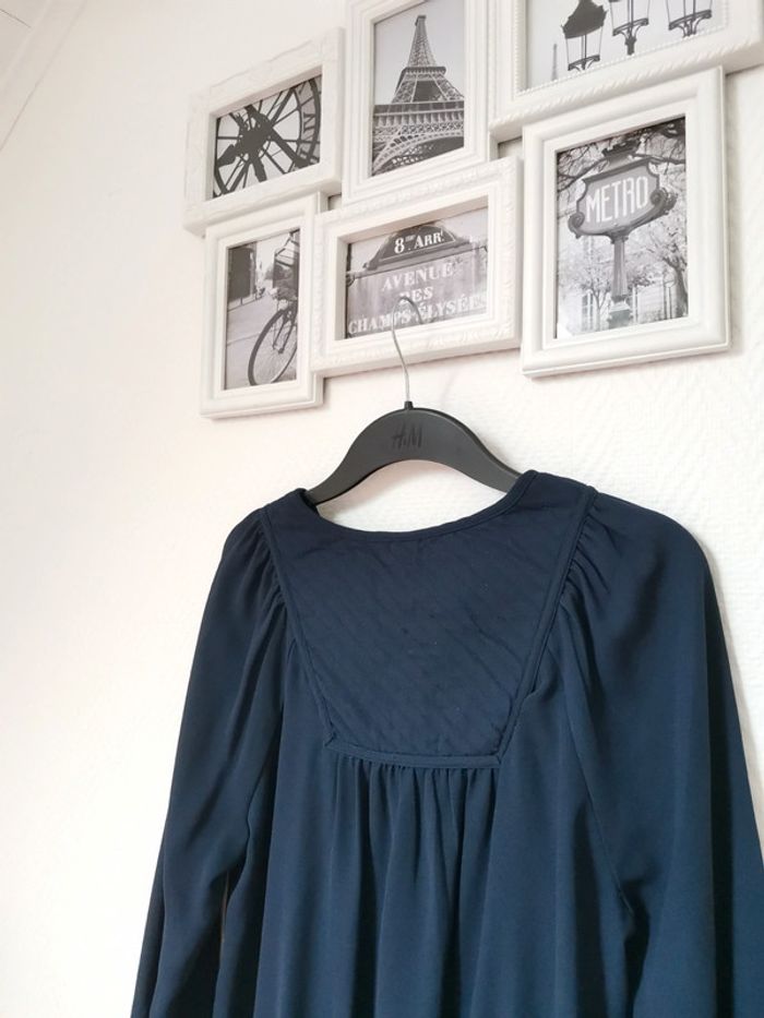Très jolie robe marine | taille 36 - photo numéro 7