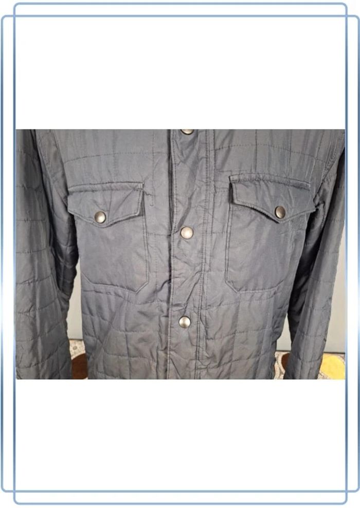 veste a bouton mi saison chaps imperméable - taille M - bleu foncé - homme (401) - photo numéro 3