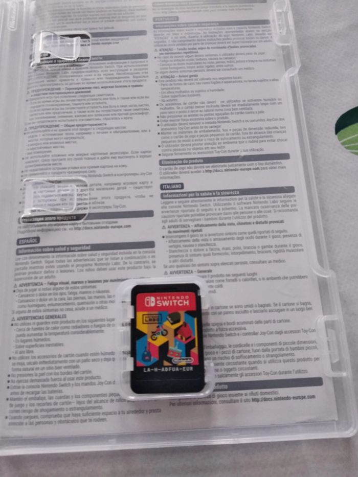 Jeu Switch Nintendo labo - photo numéro 2